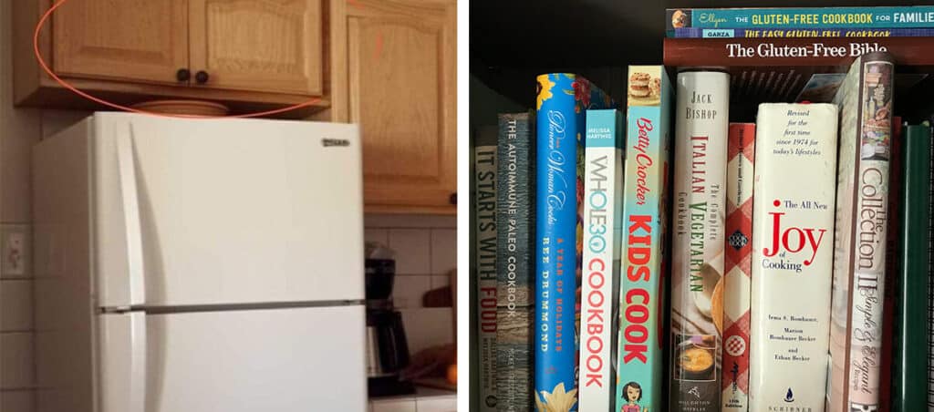 If you have these cupboards above your fridge, you had better know what they’re used for