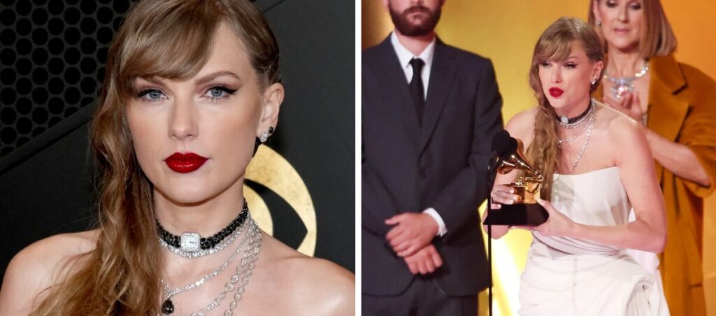 Taylor Swift blasted for ignoring Céline Dion in rare Grammys appearance