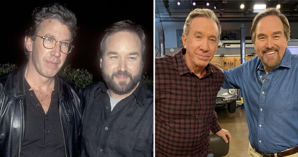 “Home Improvement” stars Tim Allen and Richard Karn reunite for a new television show