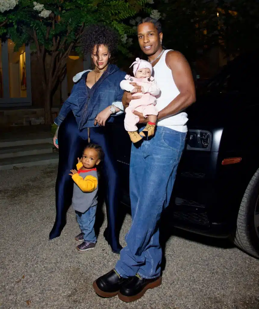 Rihanna and A$AP Rocky’s baby boy Riot makes adorable debut in first family photos