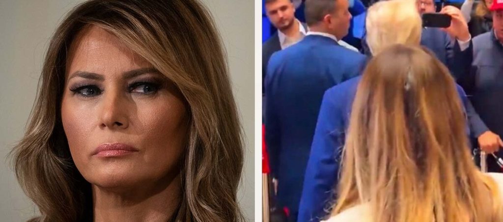 Melania Trump leaves fans confused with ‘hole in the head’