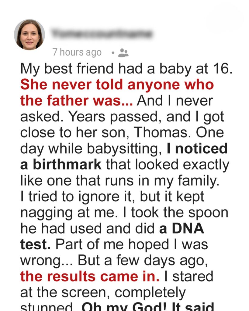 I Found Out Who the Father of My Best Friend’s Son Is and My Life Will Never Be the Same