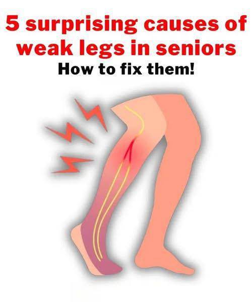 5 surprising causes of weak legs in seniors—and how to fix them!