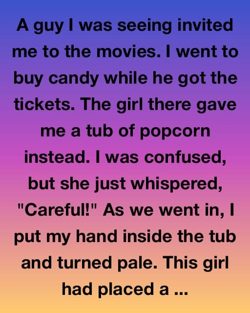 A Warning In The Popcorn