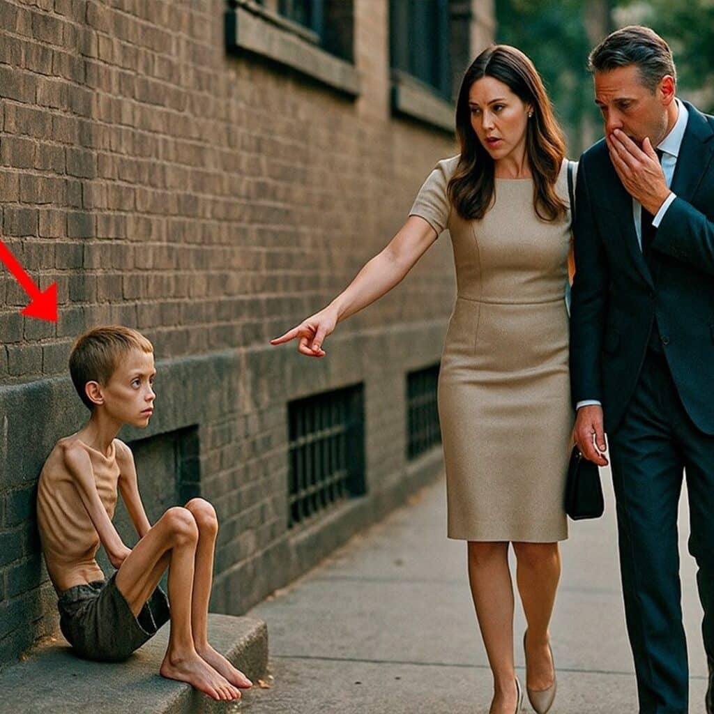 “He Looks Like Your Missing Son,” Whispered the Millionaire’s Fiancée — What Happened Next Stunned the Entire Street