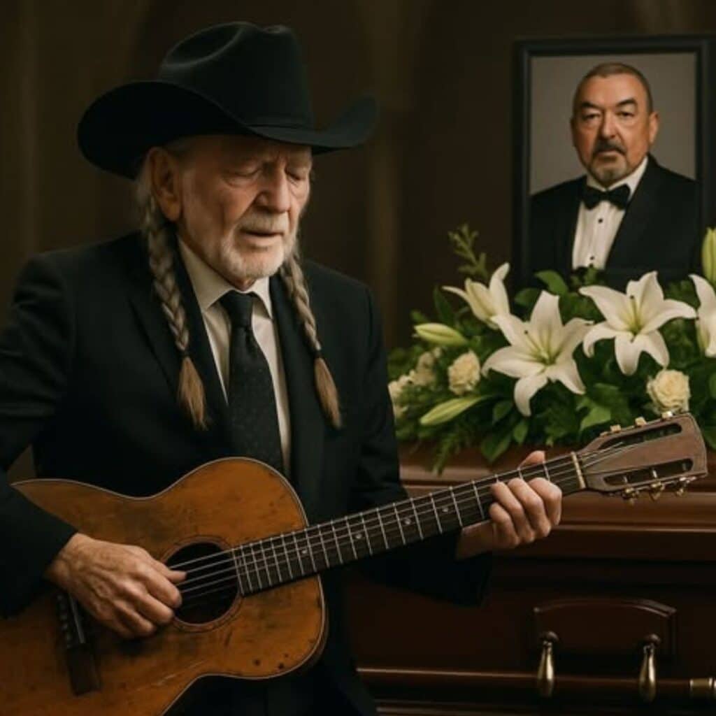 Willie Nelson Breaks Down Singing “Always On My Mind” at Graham Greene’s Funeral