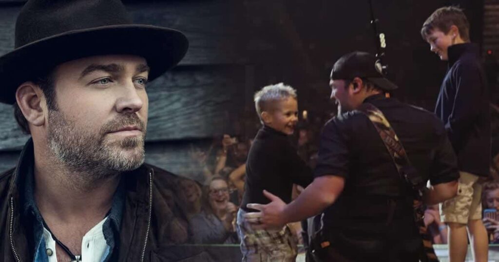 Lee Brice’s Sons Surprise Him on Stage During “Boy,” Hugging Him, Stealing the Spotlight, and Turning a Concert into an Unforgettable Family Moment