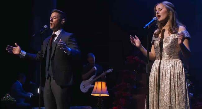 Music Runs in the Family: Father-Daughter Duo Mat & Savanna Shaw Deliver a Heartwarming and Powerful Performance of ‘The Prayer’ That Leaves the Crowd on Their Feet