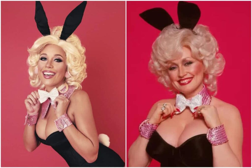 Megan Moroney STUNS Fans With Spot-On Dolly Parton Playboy Halloween Recreation!
