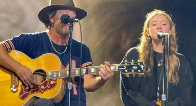 Eddie Vedder’s Daughter Takes The Stage At Ohana Fest, Delivering A Heart-Stopping Duet That Blends Pearl Jam Nostalgia With Unforgettable Father-Daughter Magic