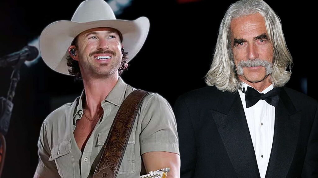 Riley Green Finally Meets Sam Elliott At The Cmas And Gets A Response No One Could Ever Make Up