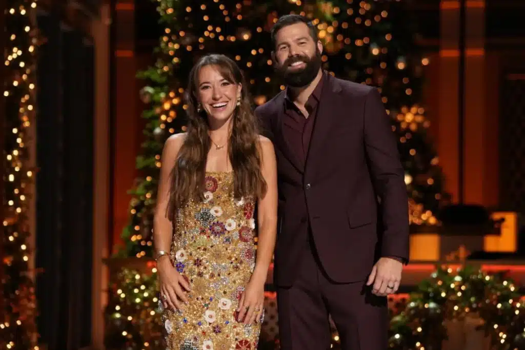 Jordan Davis and Lauren Daigle Stunned Fans With a Louisiana-Fueled Hosting Debut That Nearly Hijacked the Entire CMA Country Christmas Special.