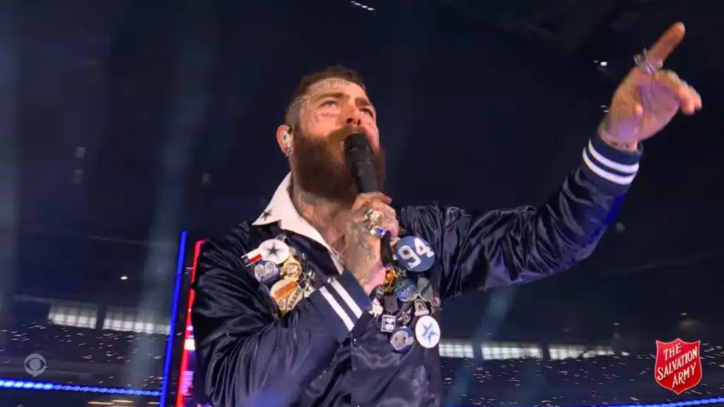 Post Malone Pays Heartbreaking Tribute To Late Cowboys Star During Thanksgiving Halftime Show, Leaving Fans In Tears Across AT&T Stadium.
