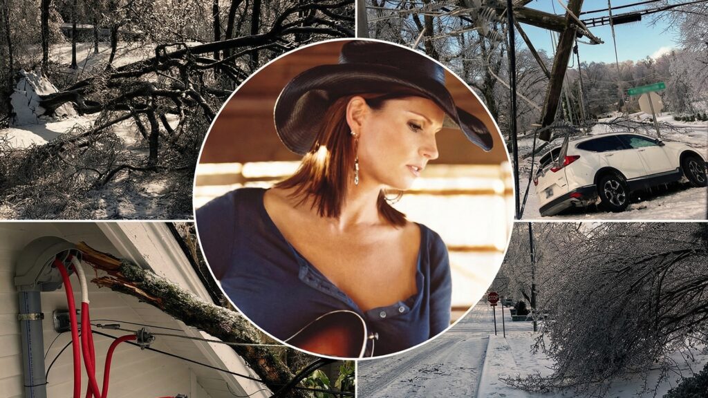 Terri Clark Shares Harrowing Photos From Nashville As Ice Storm Turns Music City Into A Dis@ster Zone