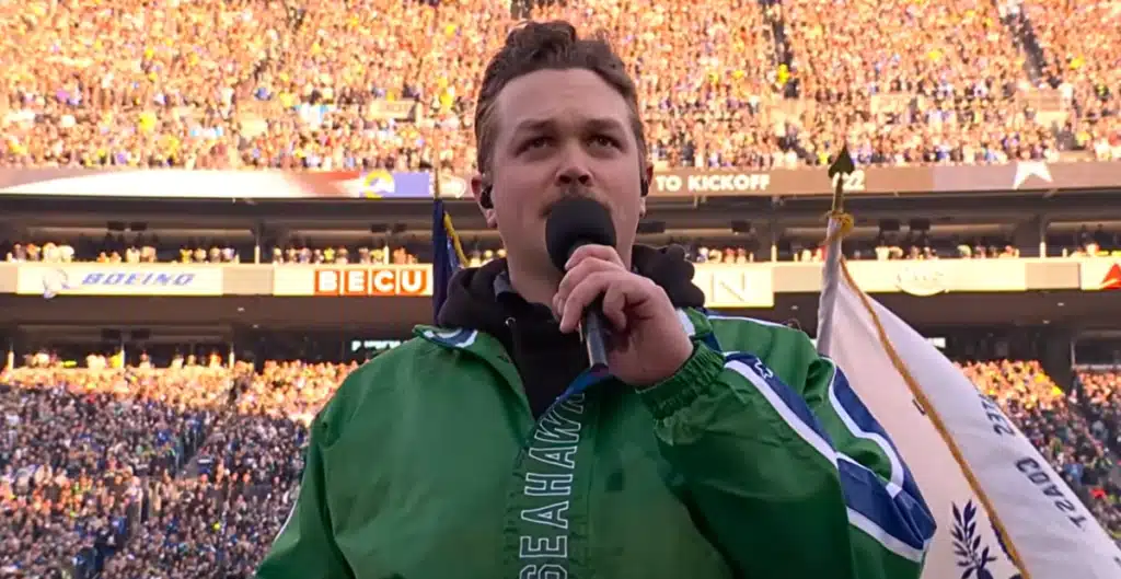 From A 20,000-Acre Ranch To Center Field At Lumen. Zach Top’s Quiet Anthem Moment Turned Into One Of The Most Powerful Scenes Of The NFC Championship Night