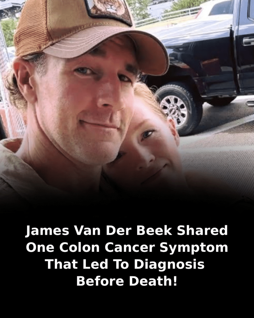 James Van Der Beek shared one colon cancer symptom that led to his tragic diagnosis and death
