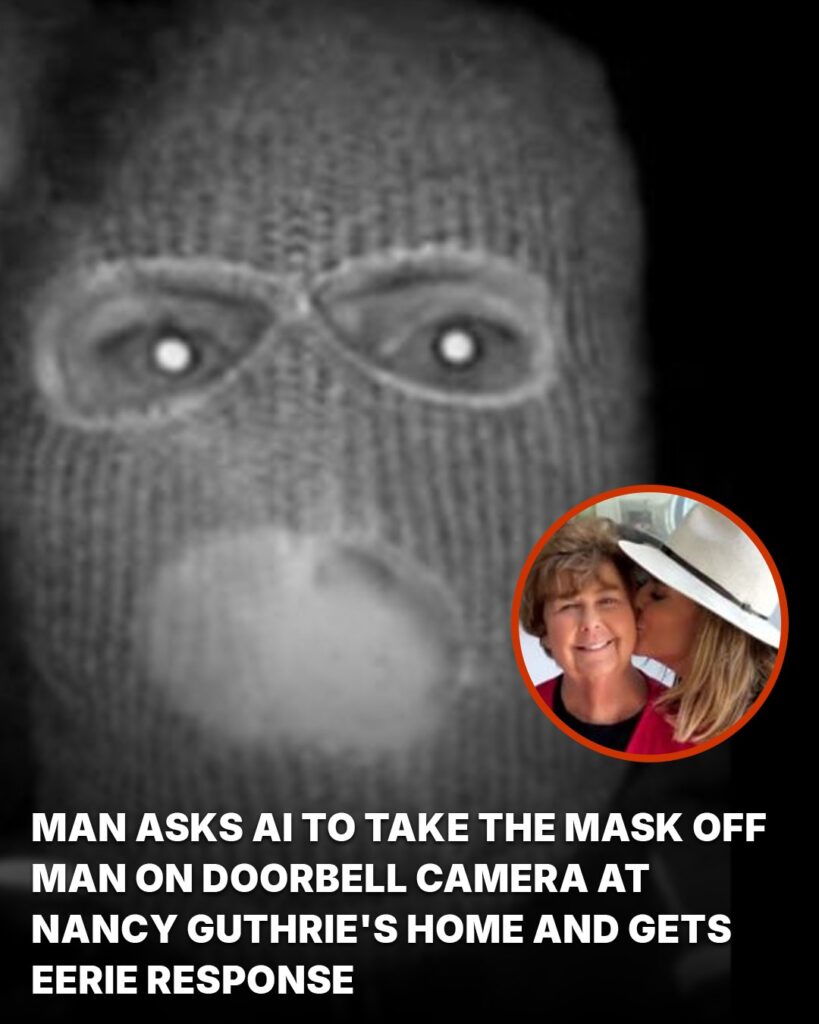 YouTuber uses AI to analyze masked figure in Nancy Guthrie case, sparking debate online