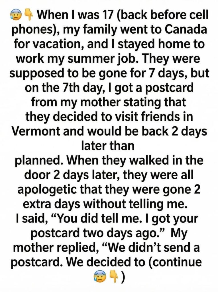 The Forged Reassurance: A Family Mystery Stamped in Silence