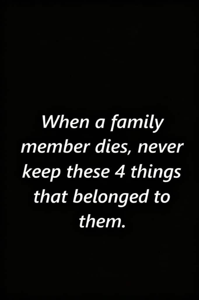 Easing the Weight: Things to Free Yourself From After Loss