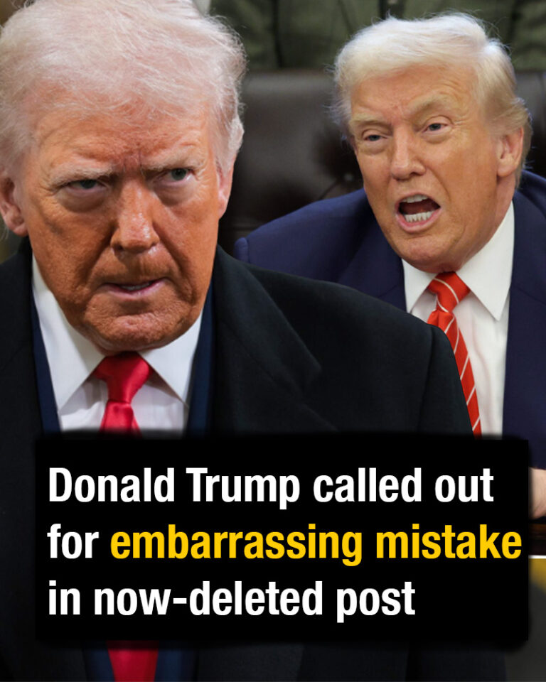 Donald Trump has come under criticism after a social media post about ...