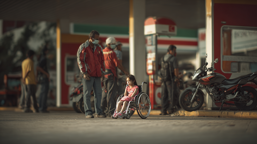 I Watched a Man Humiliate My Disabled Sister at a Gas Station.