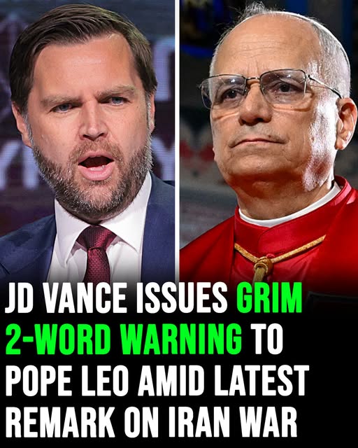 JD Vance issues grim 2-word warning to Pope Leo amid latest Trump remarks
