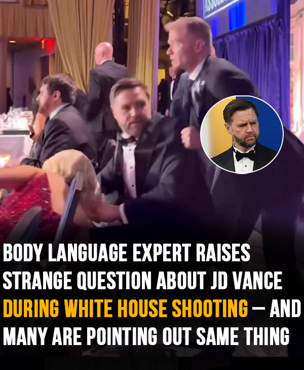 Body Language Expert Questions JD Vance’s Evacuation During White House Shooting Incident