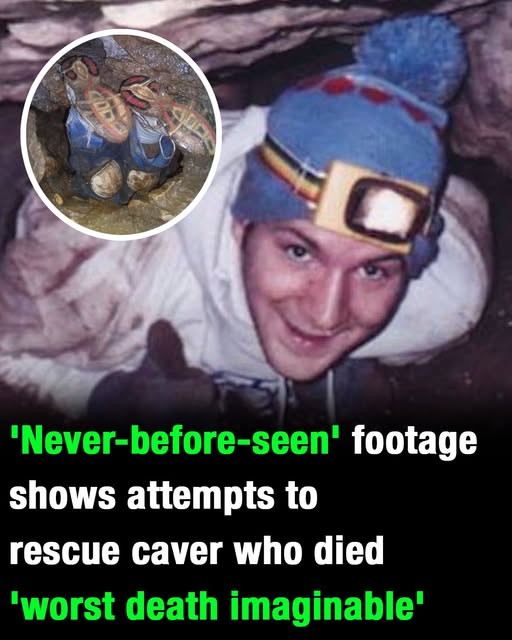 ‘Never-before-seen’ footage shows attempts to rescue caver who died ‘worst death imaginable’