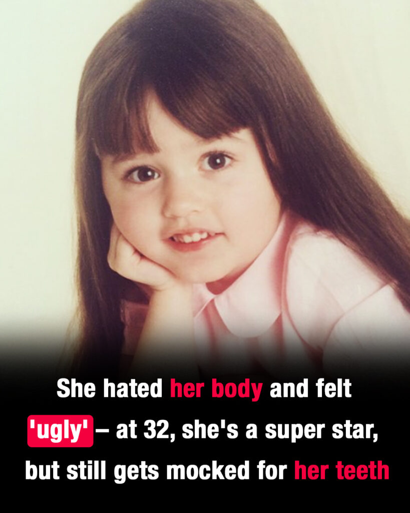 SHE WAS MOCKED AS THE UGLY GIRL WITH THE CROOKED TEETH BUT NOW SHE HAS THE LAST LAUGH AS A HOLLYWOOD SUPERSTAR