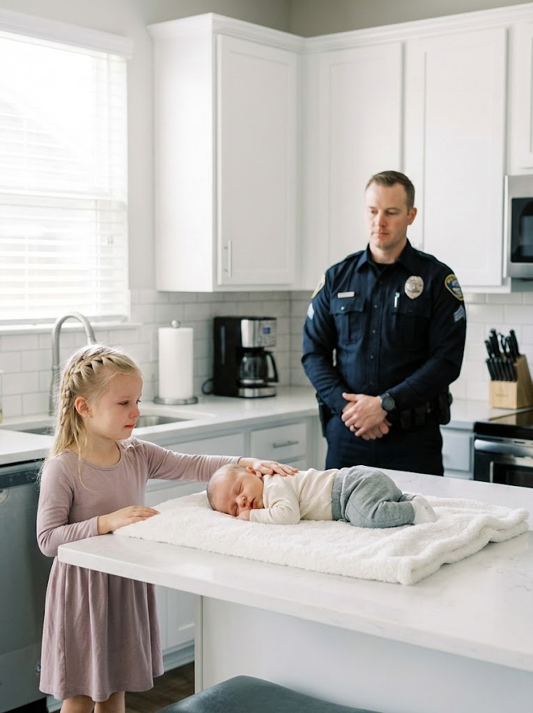 Brave Seven Year Old Girl Calls Help To Save Fading Baby