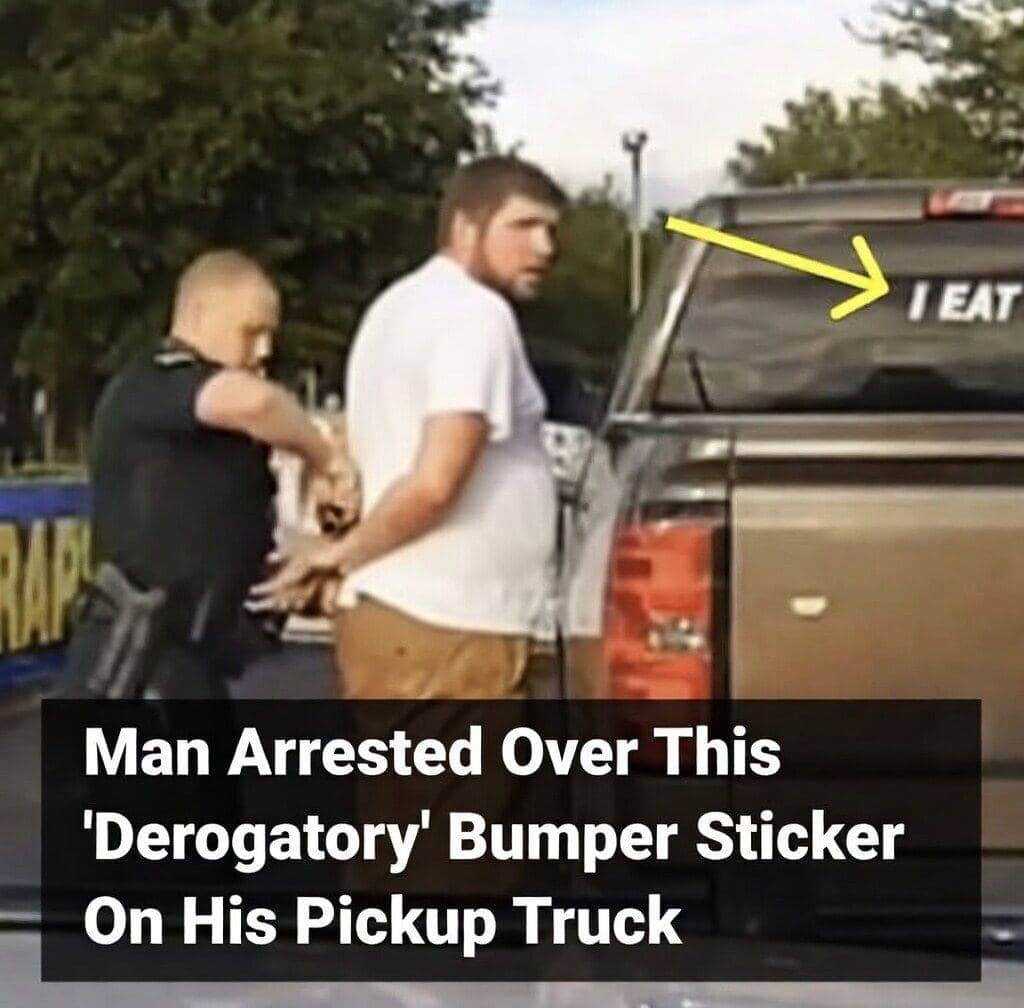 Here’s what the sticker says. What do you think??……