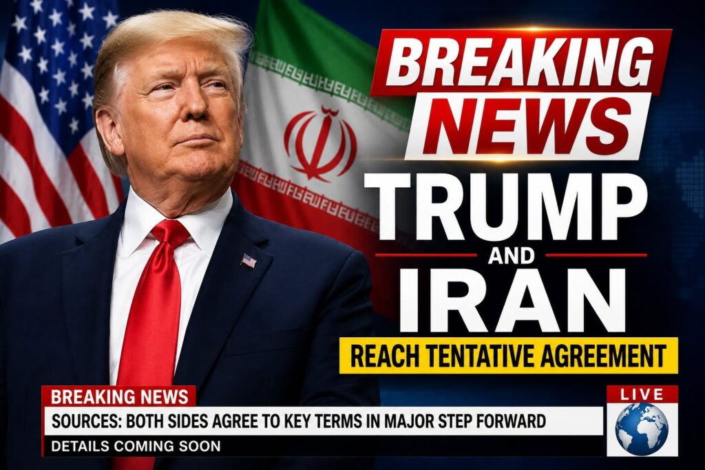 BREAKING NEWS: Trump and Iran Reach Tentative Agreement as World Watches Closely