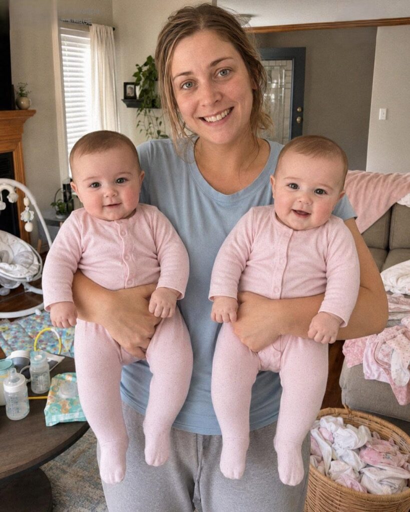 My Husband Left Me Alone with Our Six-Month-Old Twins While He Went on Vacation – When He Came Back, He Froze in the Doorway