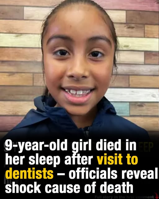 9-year-old girl dies in her sleep after dental visit