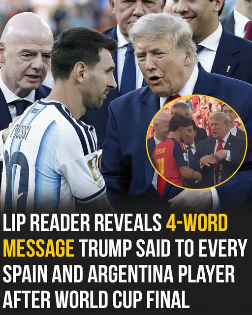 Donald Trump’s Presence at the World Cup Final Sparks Crowd Reaction and Player Interactions
