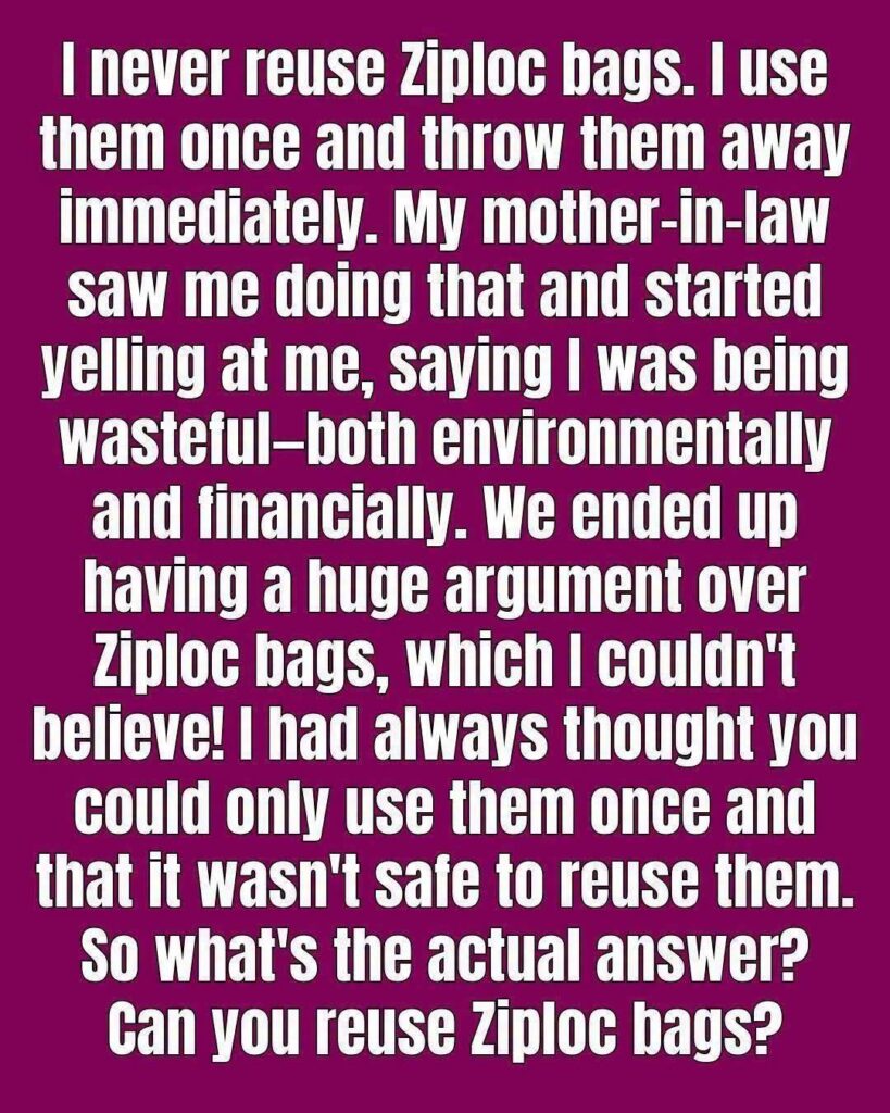 The Truth About Washing and Reusing Ziploc Bags: What You Should Know Before Doing It