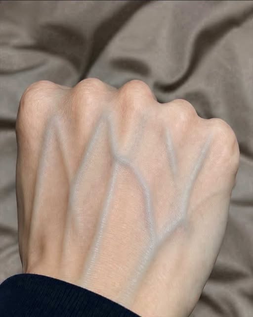 If you have visible veins, it means you are….