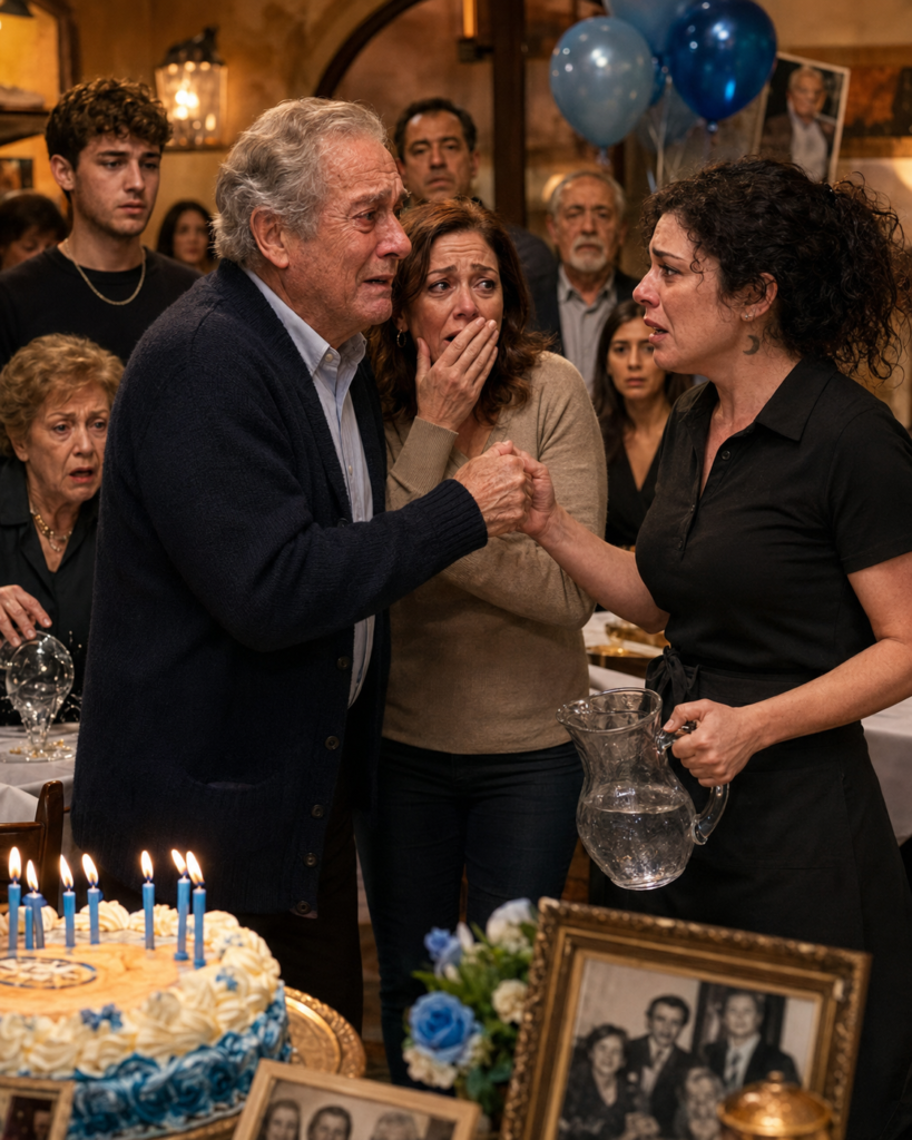 My Father Recognized the Waitress at His Birthday Party—Then He Revealed I Had a Twin