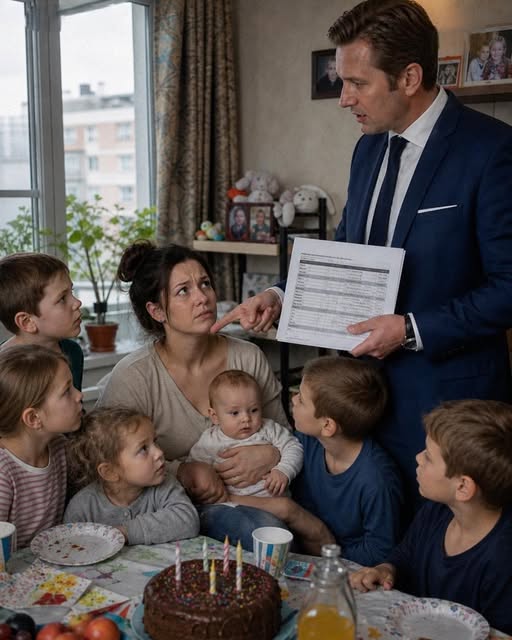 Ex Husband Demands Receipts For Every Cent Paid To His Six Kids Until His Own Mother Drops A Bombshell