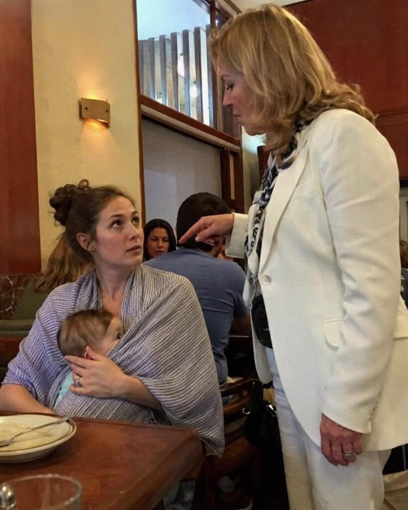 A Woman Tried to Have Me Thrown Out of a Restaurant for Breastfeeding My Baby – What the Manager Did Next Silenced the Room