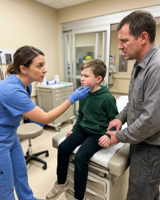 A Mother’s Discovery: Uncovering the Hidden Trauma Behind Her Son’s Mysterious Facial Injury