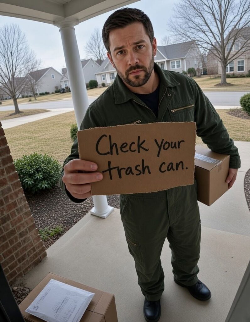The Delivery Driver’s Warning Who Saved My Son…