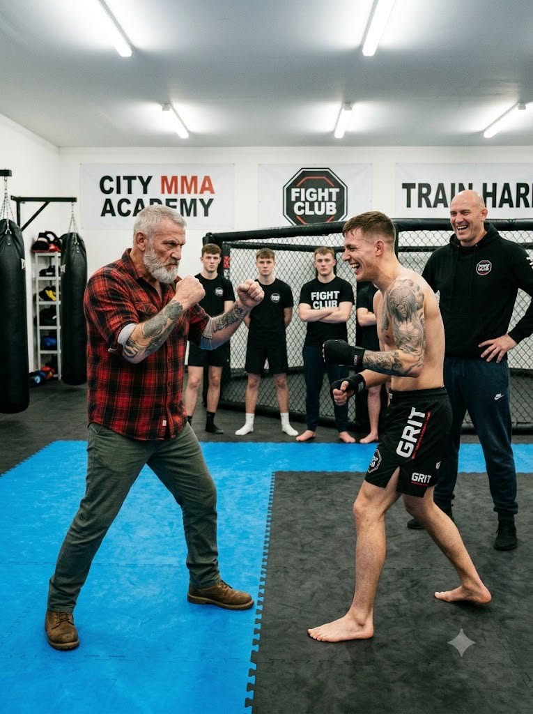 Outraged Marine Father Destroys An Arrogant Gym Bully Without Striking Once