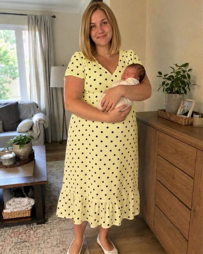 Just Weeks After I Gave Birth, My MIL Told Me to Step Out of the Family Photo, Saying, ‘Otherwise, No One Else Will Fit in the Frame’ – But 10 Minutes Later, She Rushed over in Panic Because of What I’d Done