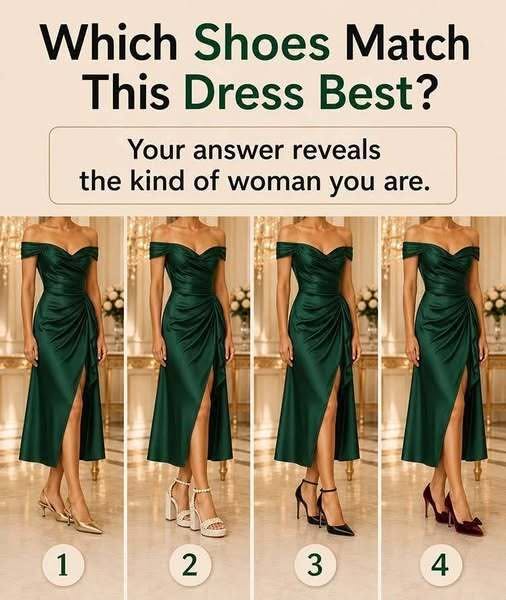 Which Shoes Match This Dress Best? – Wake Up Your Mind