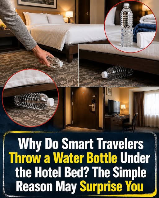 The Simple Water Bottle Hack That Smart Travelers Use to Inspect Their Hotel Room Bedding