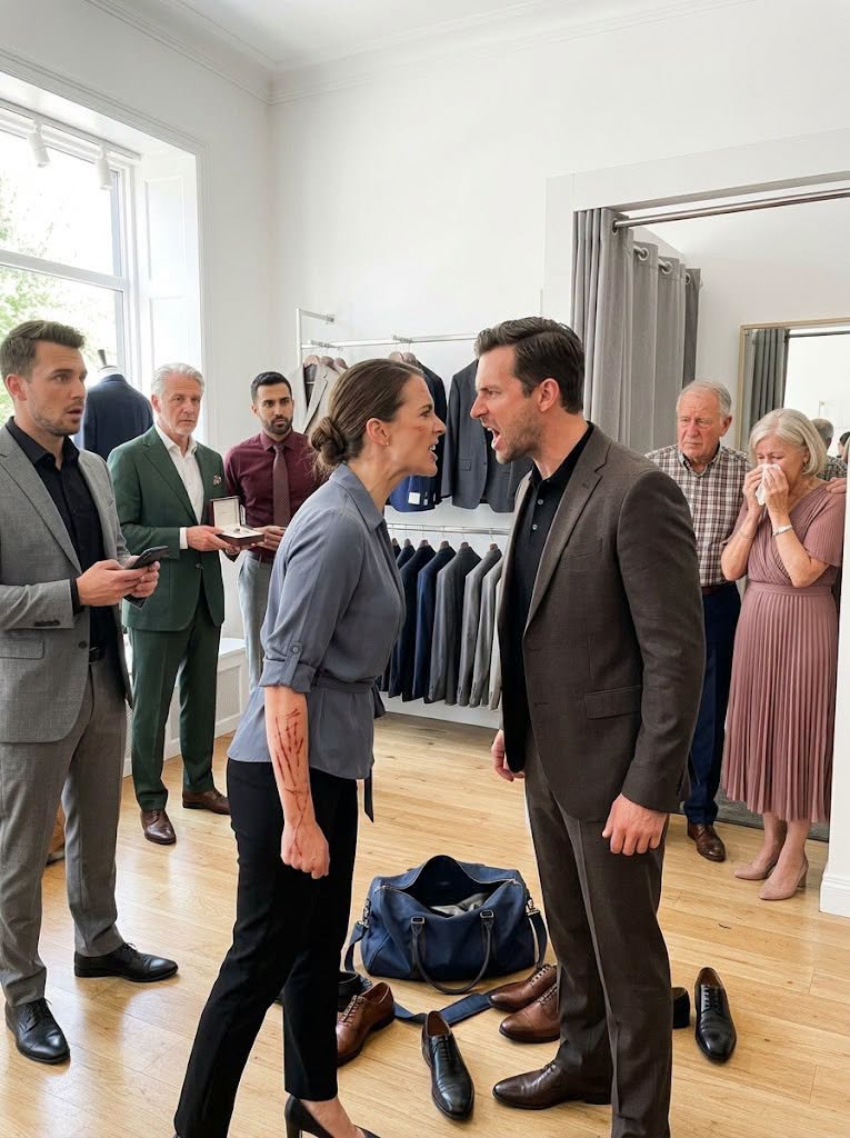 Secret Scars And An Unexpected Arrival At A Virginia Wedding Fitting