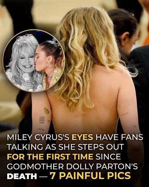 Miley Cyrus Makes First Public Appearance Following the Passing of Her Godmother Dolly Parton