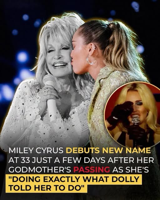 Miley Cyrus Sparks Rebranding Speculation Following the Passing of Her Godmother Dolly Parton