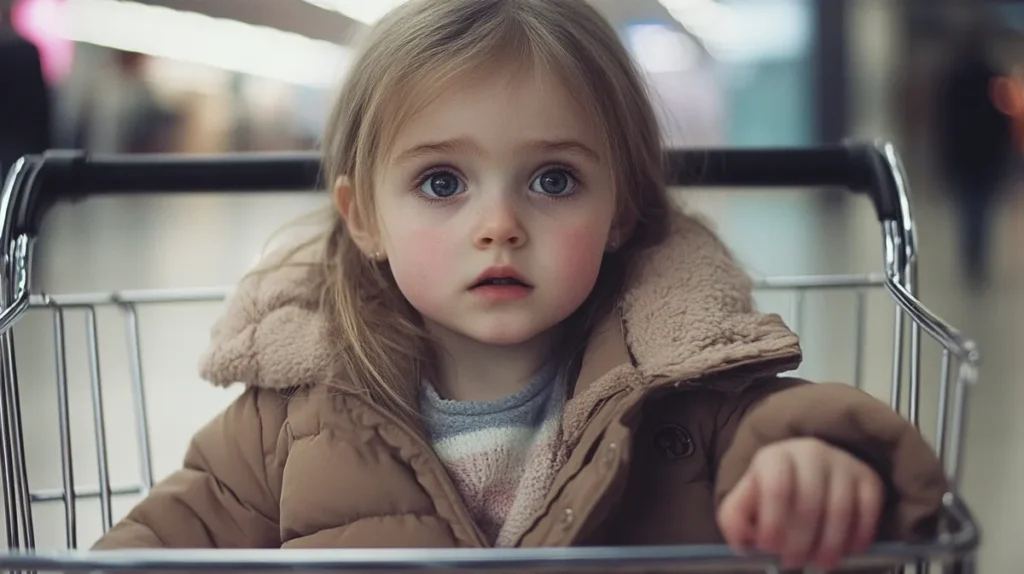 “Don’t Give Me Back, I’m Scared” A Little Girl Appeared in My Shopping Cart and Changed Everything — Story of the Day